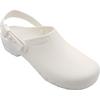 Antistatic Cleanroom Shoes With Safety Strap AATA-White
