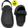 Antistatic ESD Clog With Safety Strap AATAESD